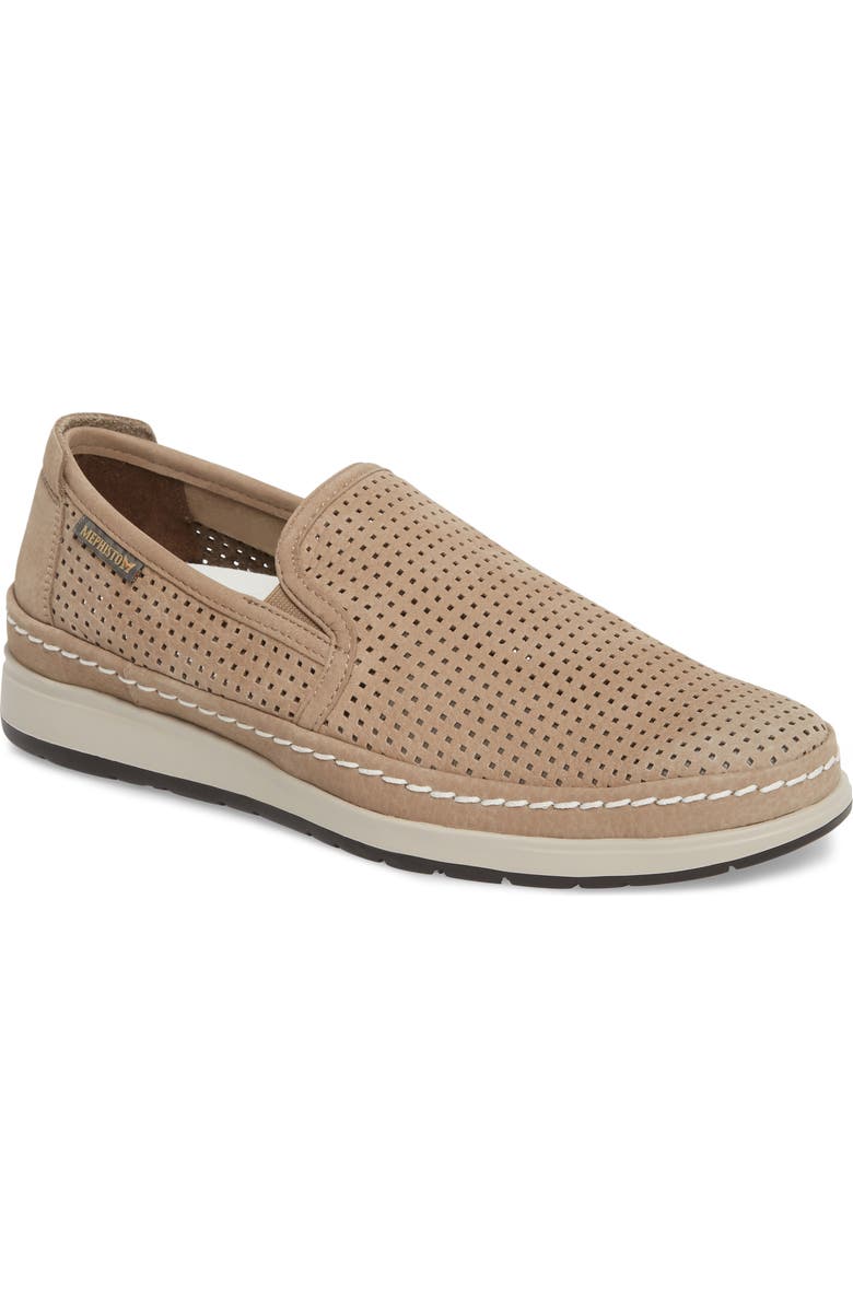 Mephisto Hadrian Perforated Slip-On, Main, color,