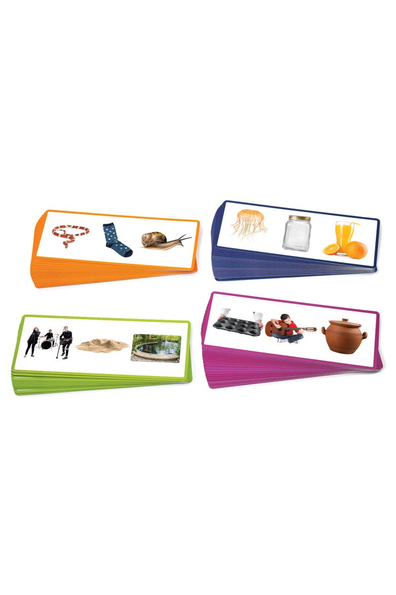 Phonemic Awareness Flashcards, Alternate, color, Multicolored