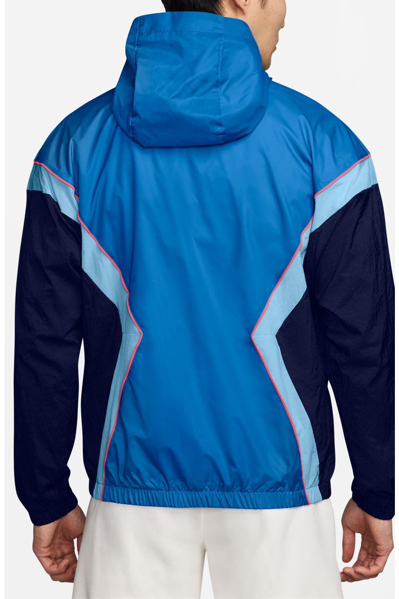 Essentials Draft Hooded Jacket, Alternate, color, LIGHT PHOTO BLUE/ BLUE VOID