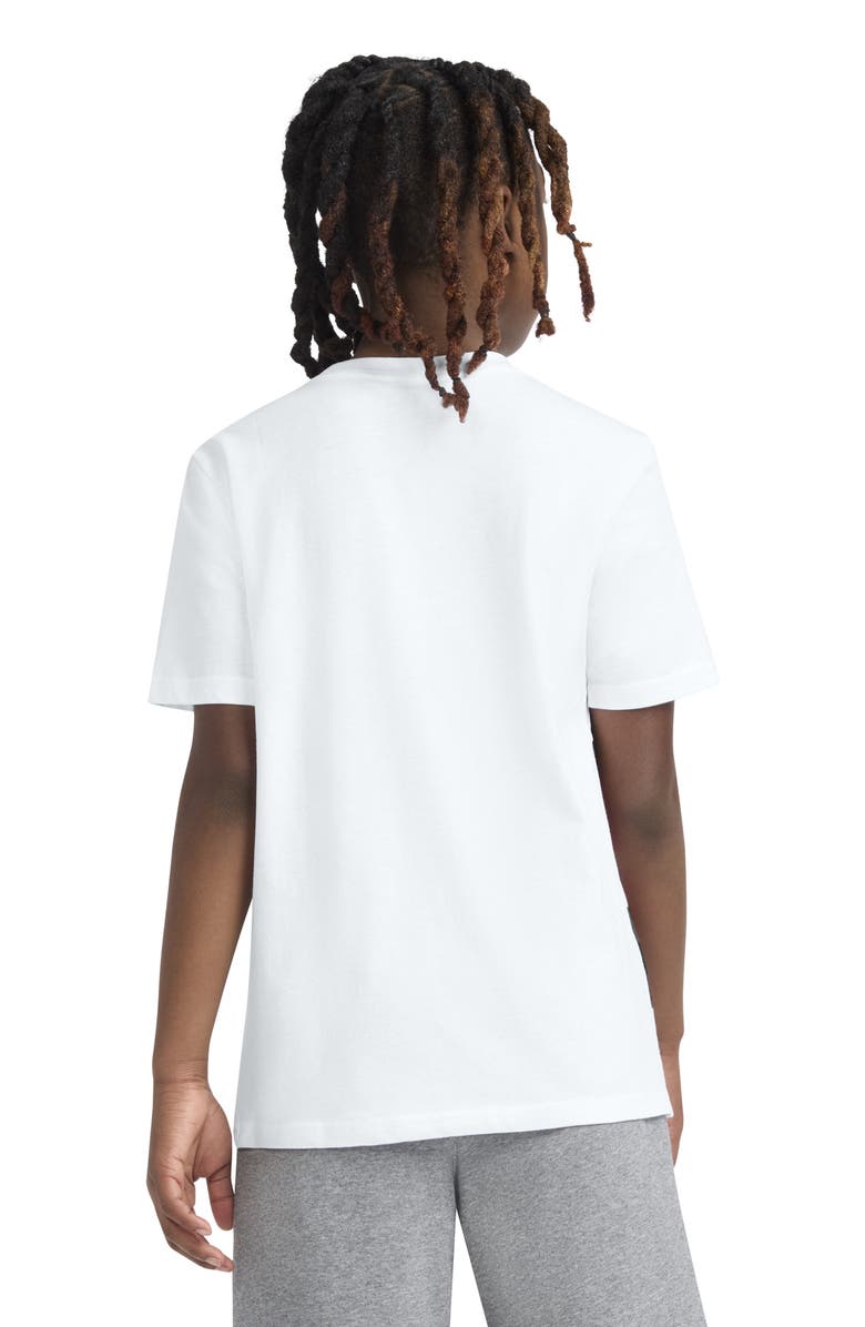 Jordan Kids' Split 23 Graphic T-Shirt, Alternate, color, White