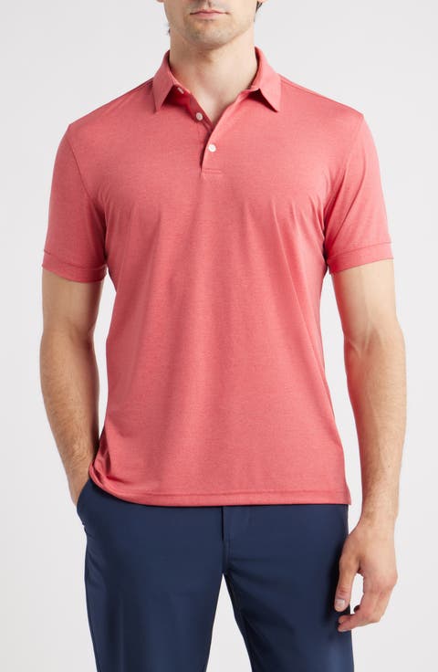 Versa Trim Fit Heathered Golf Polo