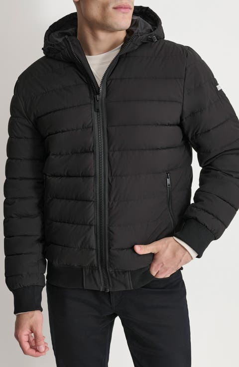 Zip Front Quilted Jacket