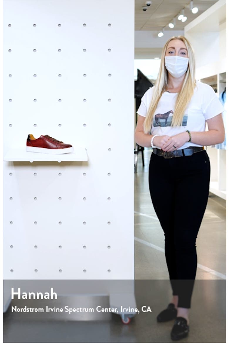 Fede Perforated Sneaker video