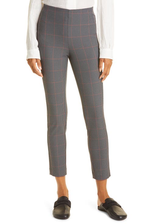 Simone Check Ankle Pants