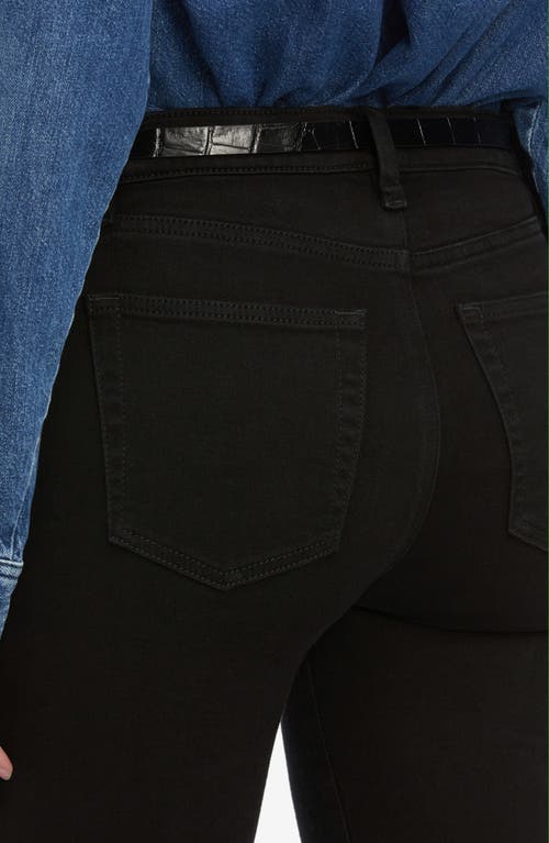 Frame The Icon Flare Leg Jeans In Black