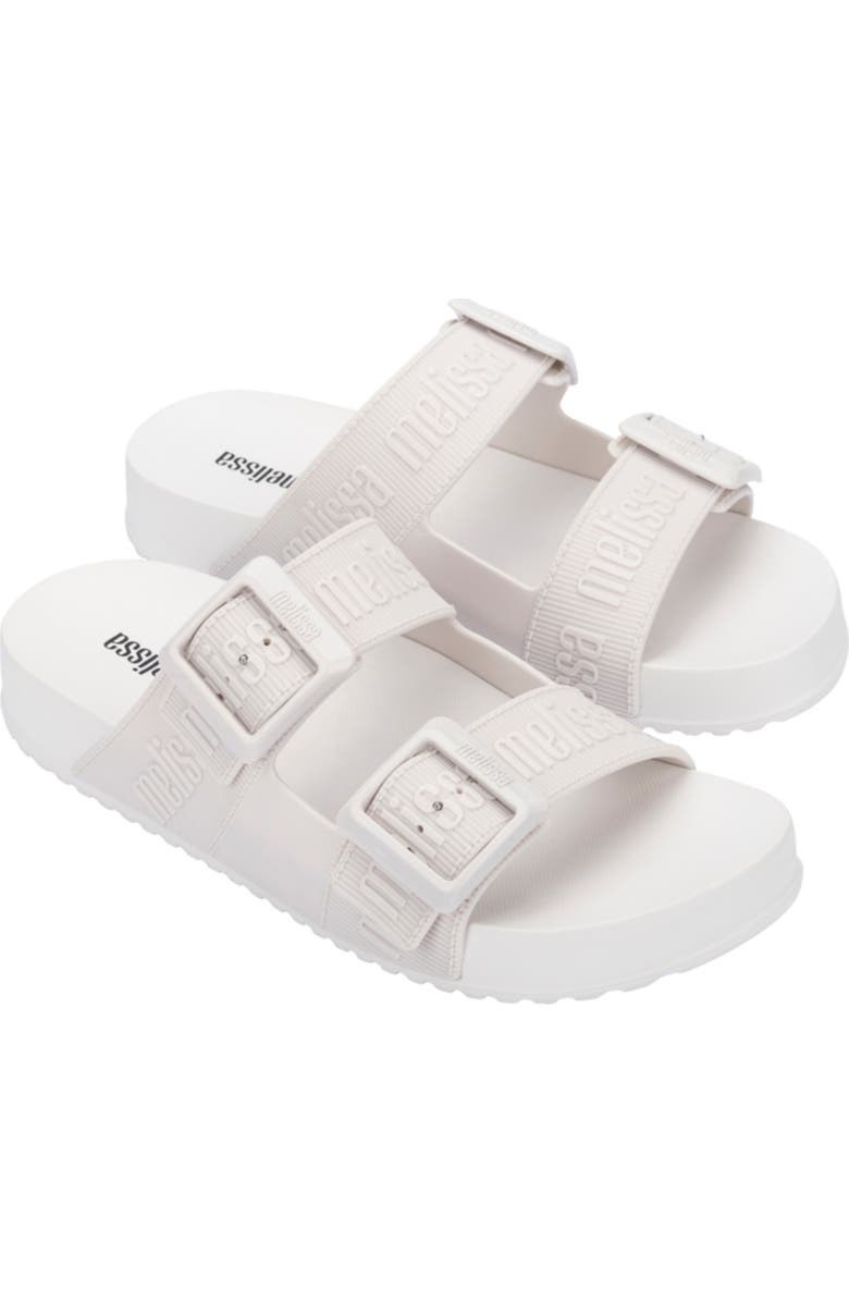 Melissa Cozy Slide Sandal, Main, color, White