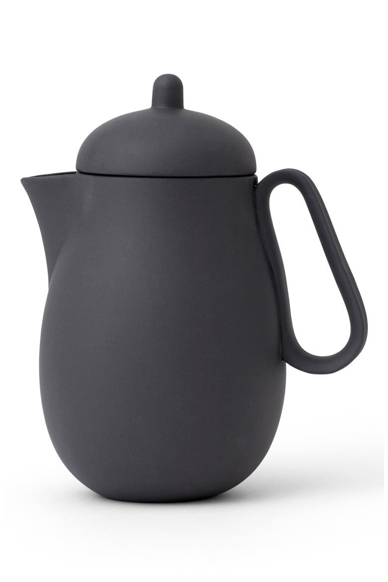 Nina Teapot, Main, color, CHARCOAL