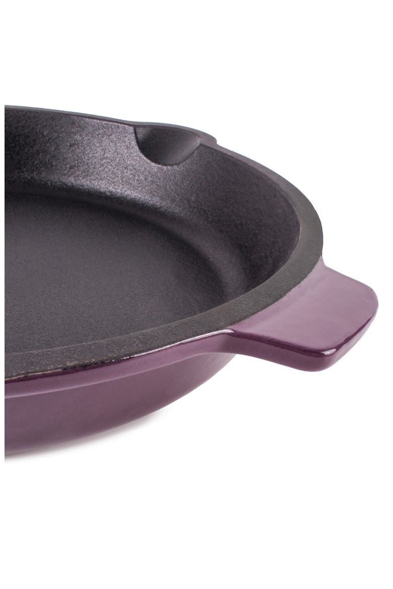 Neo 3-Piece Cast Iron Fry Set, Alternate, color, PURPLE