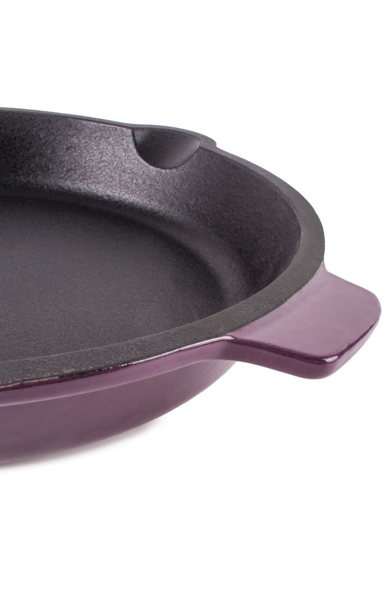 BergHOFF Neo 3-Piece Cast Iron Fry Set, Alternate, color, Purple