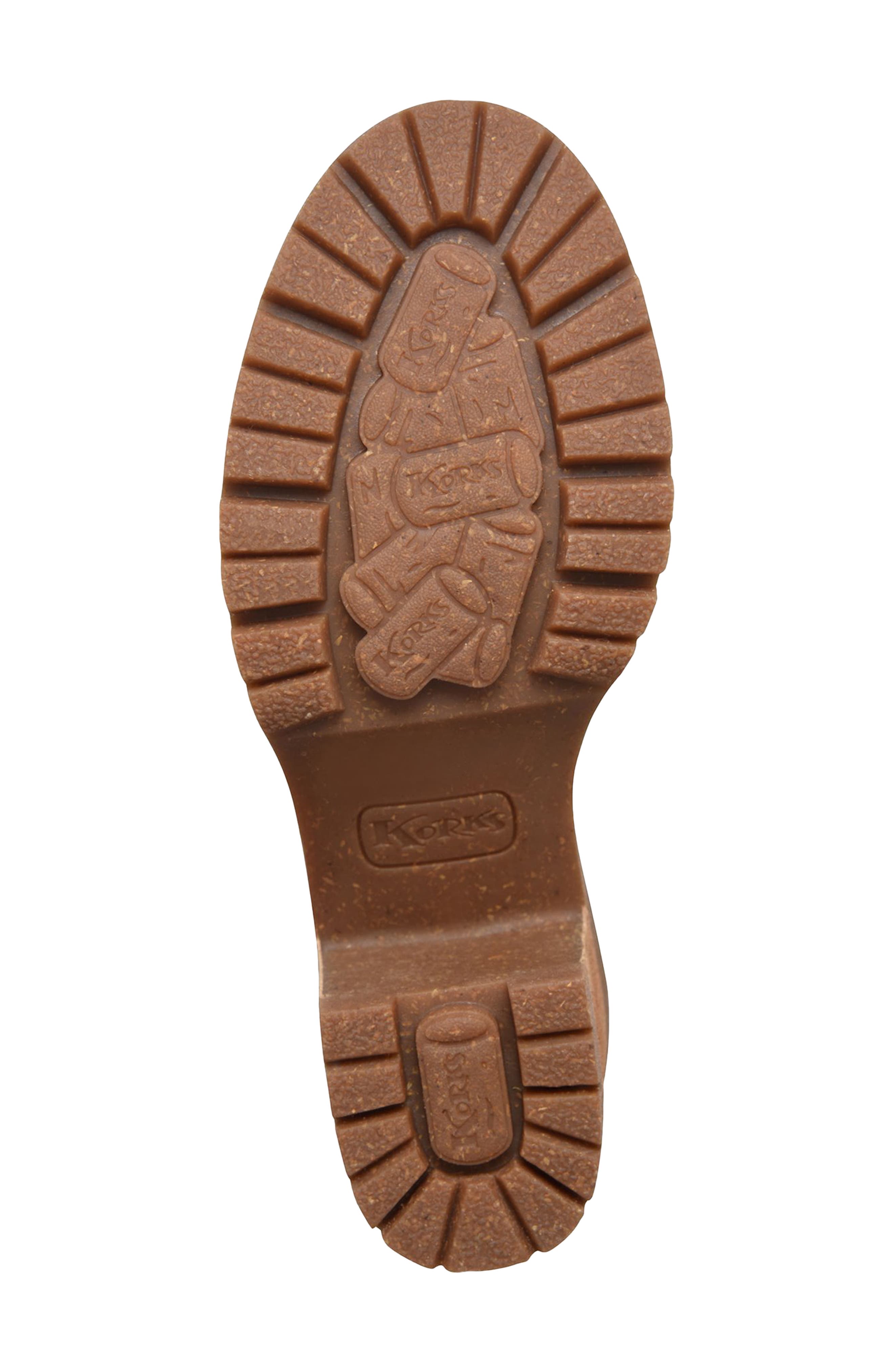 KORKS Elsie Lug Sole Bootie, Alternate, color, Green