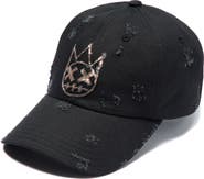 Cult of Individuality Sequin Shimuchan Logo Distressed Baseball Cap