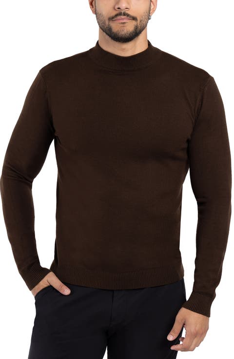 Core Mock Neck Knit Sweater