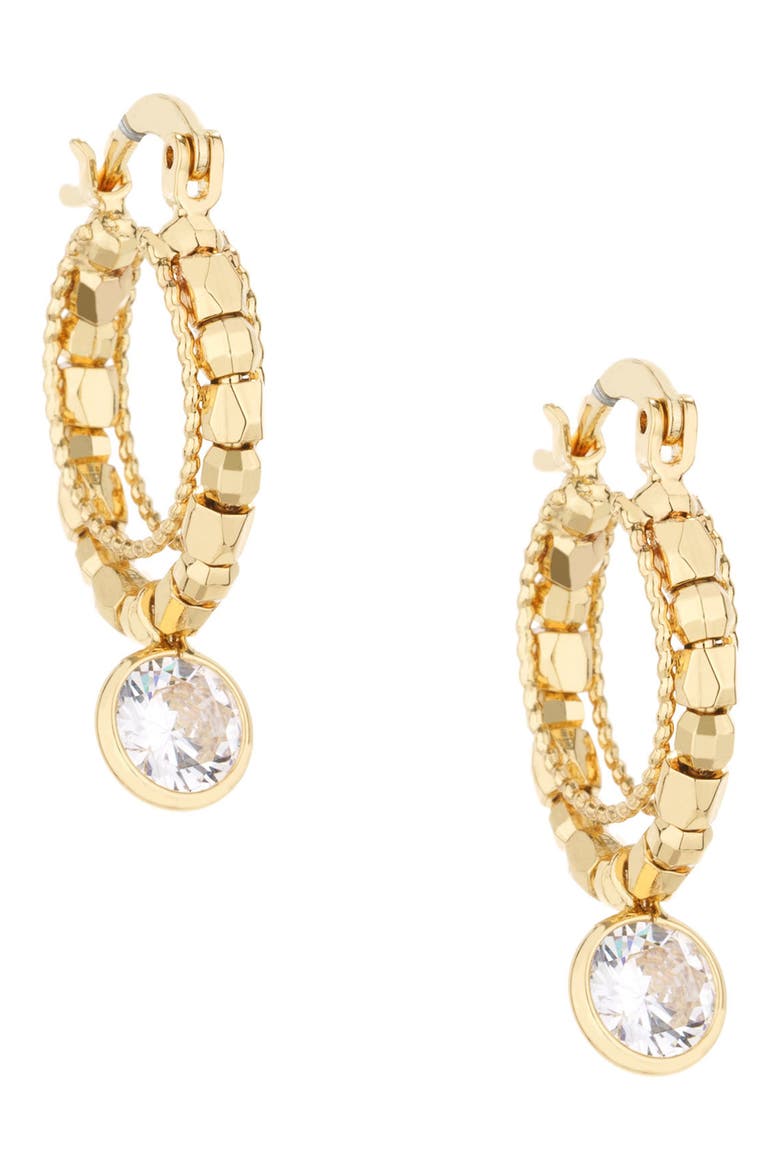 Boho Hoop Earrings, Main, color, GOLD