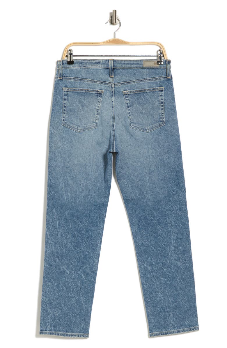 AG The Isabelle High Waist Crop Straight Leg Jeans, Alternate, color, 18 Years Pride