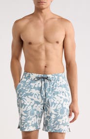 Hurley Sunny Seaside Volley Swim Trunks