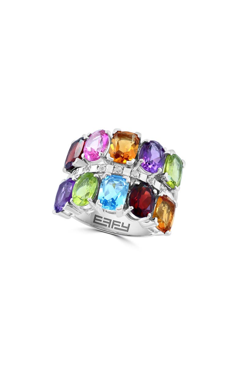 EFFY Sterling Silver Semiprecious Stone Ring, Main, color,