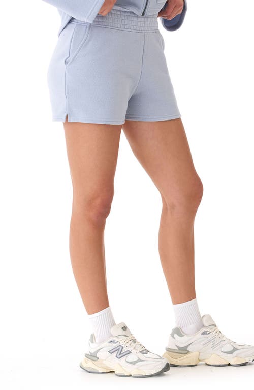 Threads 4 Thought Neve Triblend Fleece Shorts In Sea Mist