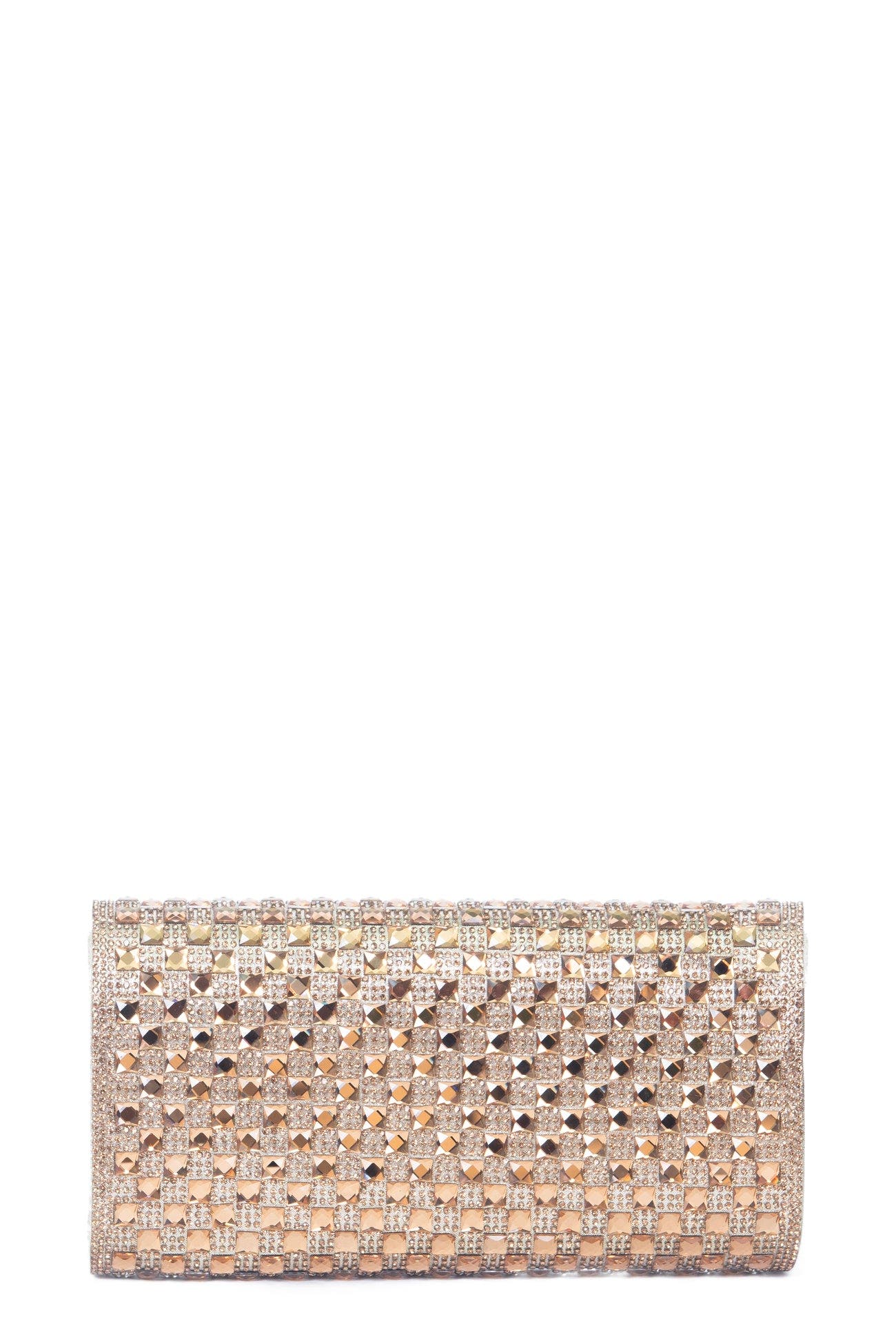 Lauren Lorraine Misha Clutch, Alternate, color, Gold