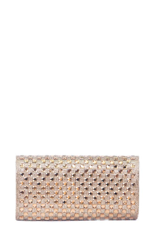 Lauren Lorraine Misha Clutch In Gold