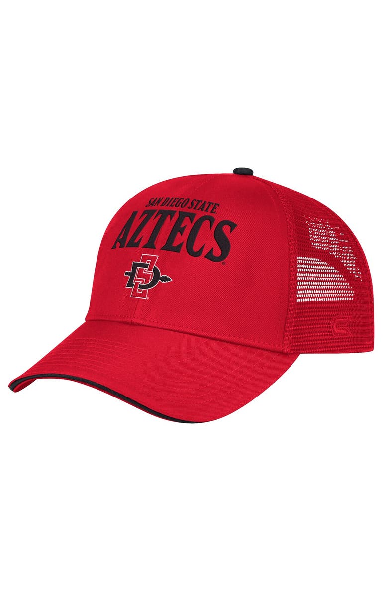 COLOSSEUM Men's Colosseum Cardinal San Diego State Aztecs Wyatt Adjustable Hat, Main, color,