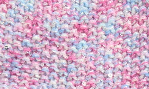 Capelli New York Space Dyed Earflap Hat & Gloves Set In Pink