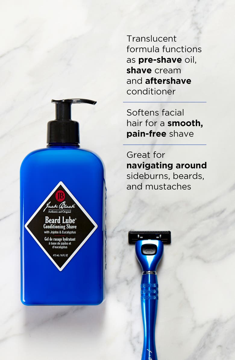 Jack Black Luxury Size Beard Lube<sup>®</sup> Conditioning Shave $99 Value, Alternate, color,