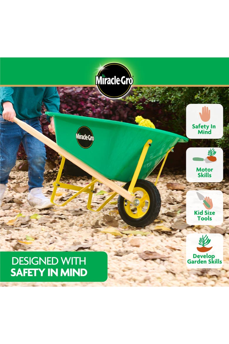 Kids Wheelbarrow, Alternate, color, Dark Green