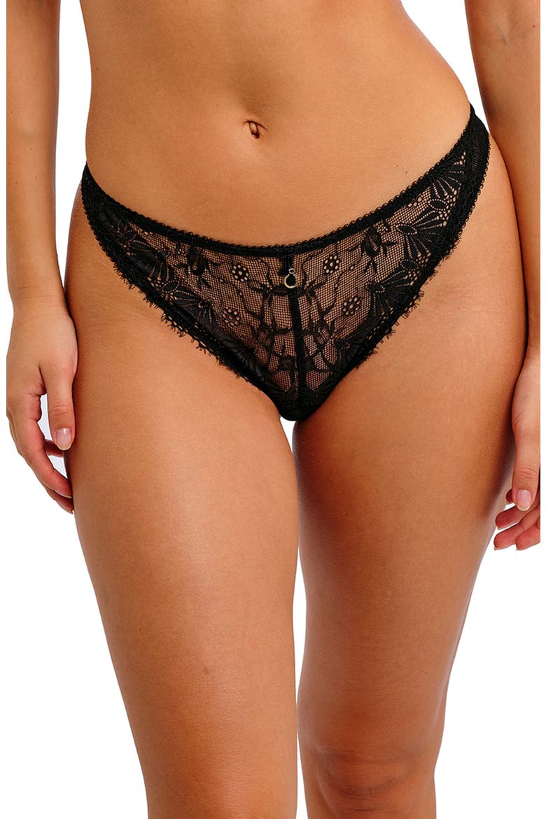 Fascinate Thong, Main, color, BLACK