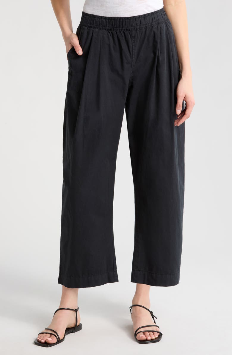 Marine Layer Kyra Pull-On Poplin Barrel Pants, Main, color, 