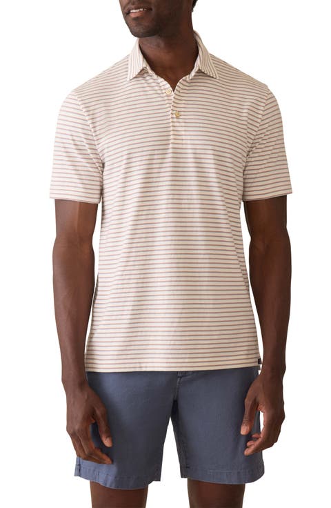 Retreat Stripe Short Sleeve Polo