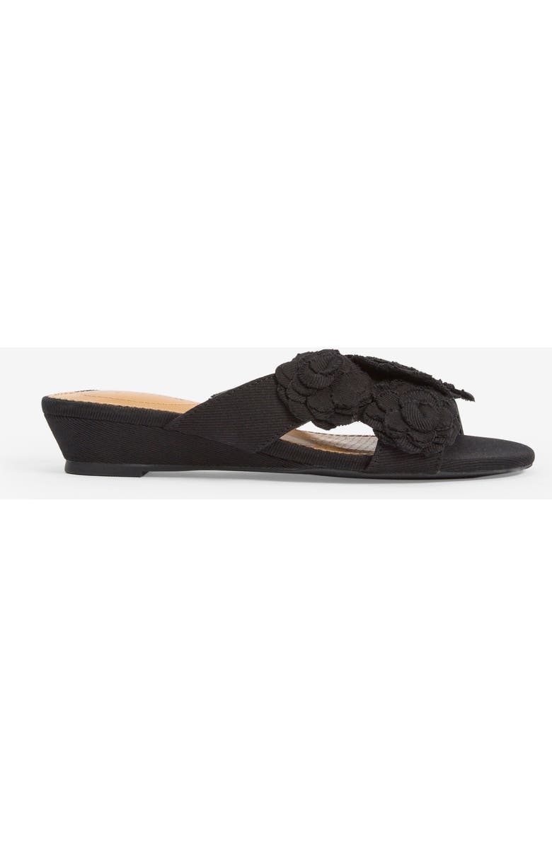 Comfortview The Carmen Slip On Mule, Alternate, color, Black
