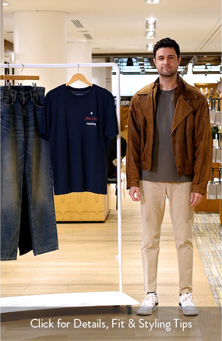 Honolulu Star Graphic Print T-Shirt, sales video thumbnail