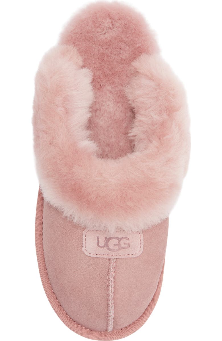 UGG<sup>®</sup> Coquette Genuine Shearling Lined Slipper, Alternate, color, Pink Dawn