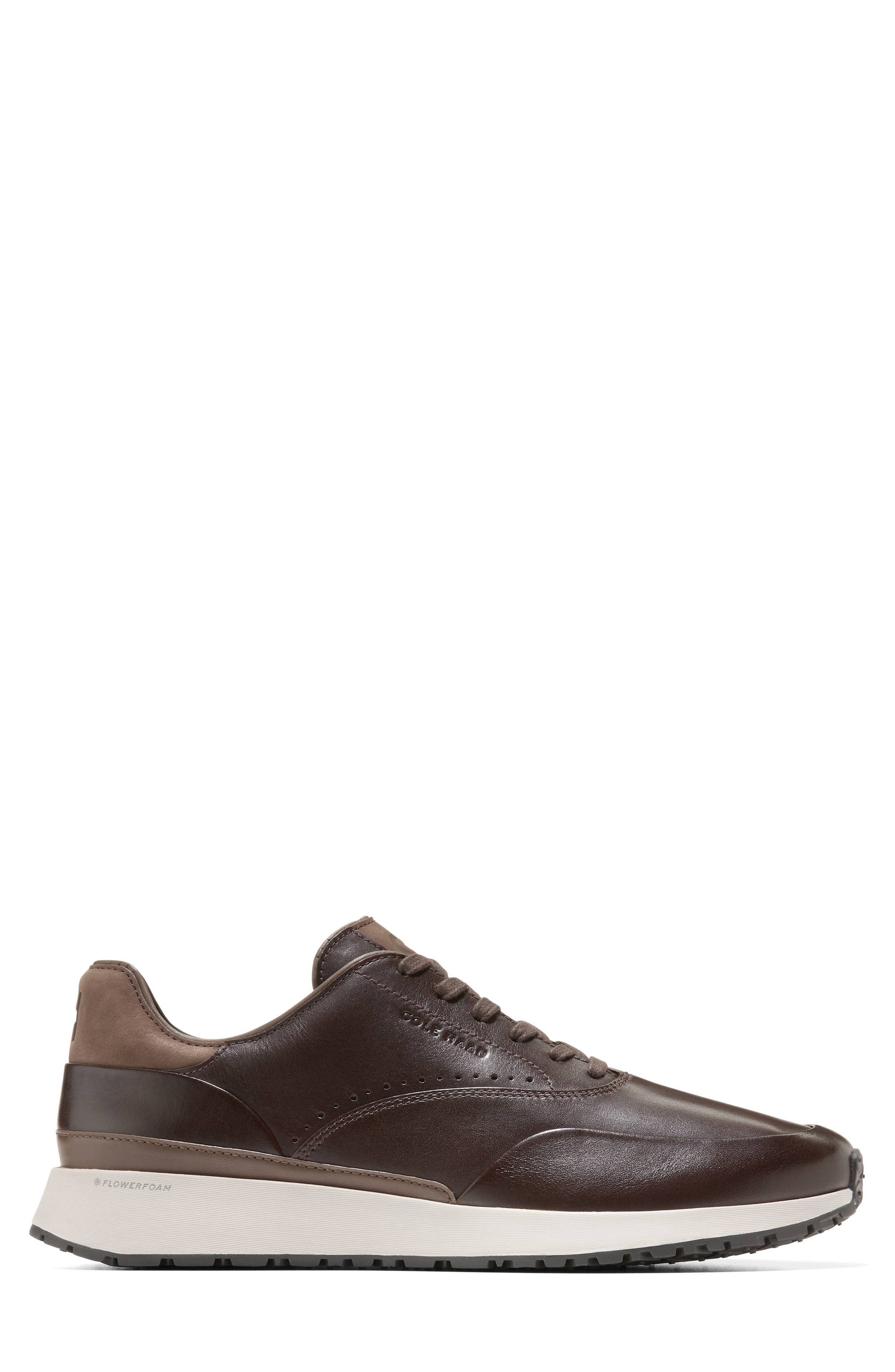 GrandPro Luxe Mile Sneaker, Alternate, color, DARK CHOCOLATE/ TRUFFLE NUBUCK