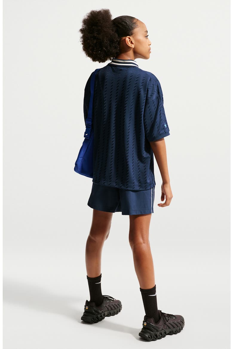 Kids' Woven Drawstring Shorts, Alternate, color, MIDNIGHT NAVY/MIDNIGHT NVY