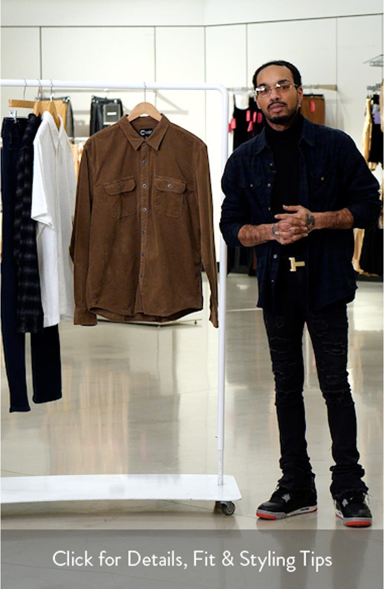 Finewale Corduroy Workshirt, sales video thumbnail