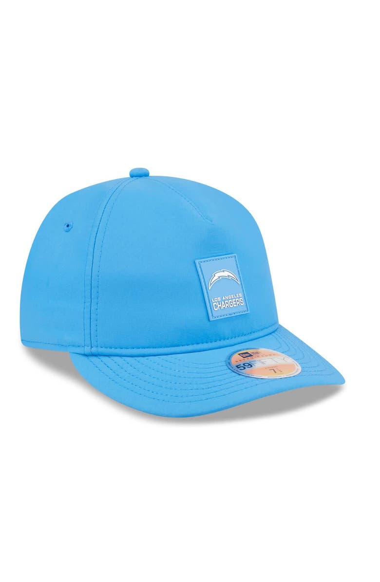 New Era Men's New Era Powder Blue Los Angeles Chargers 2025 Sideline Retro Crown 59FIFTY Fitted Hat, Alternate, color, Powder Blue