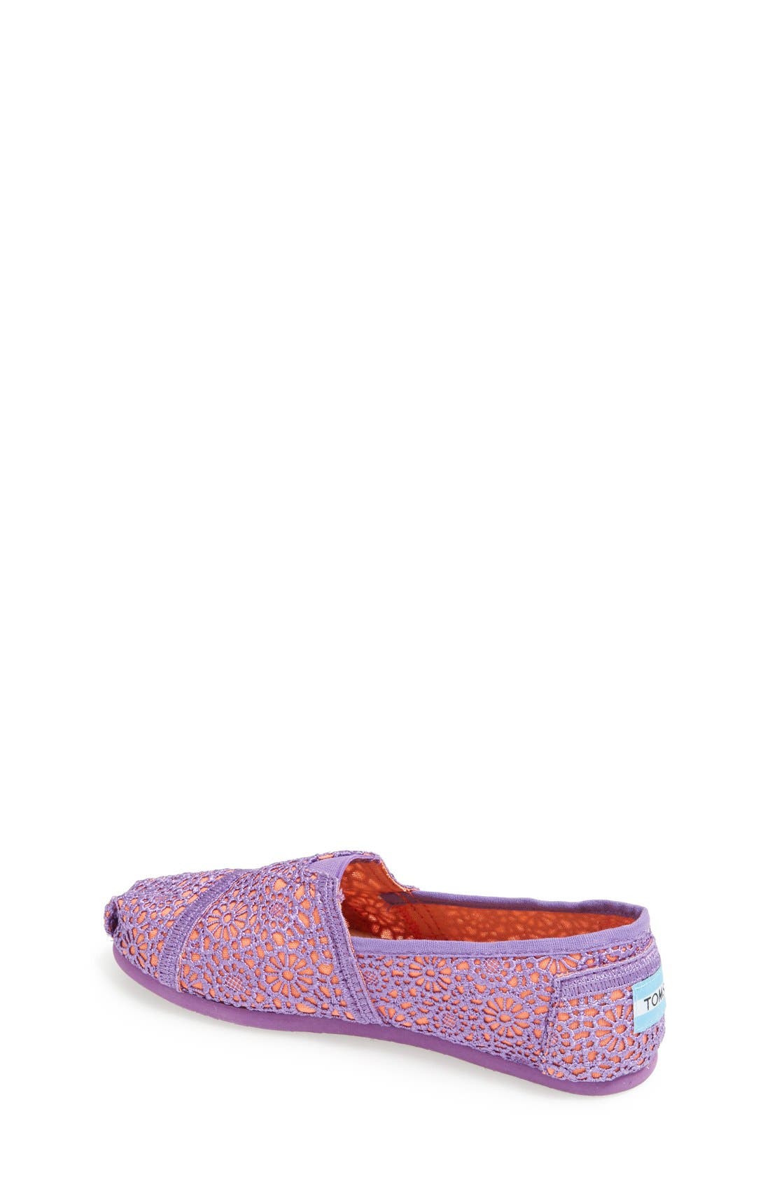 'Classic - Crochet' Slip-On, Alternate, color, PURPLE