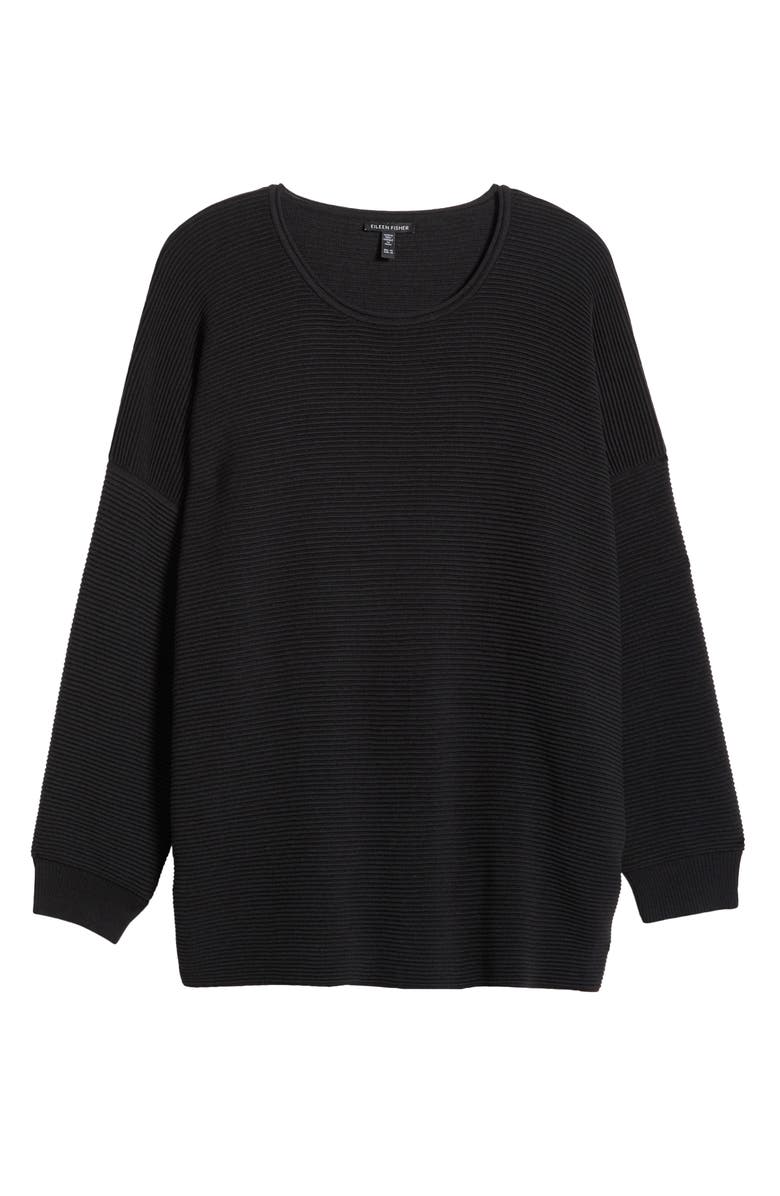 Eileen Fisher Ottoman Stitch Tunic Sweater, Alternate, color, 