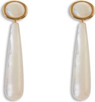 LELET NY Akaia Mother-of-Pearl Drop Earrings