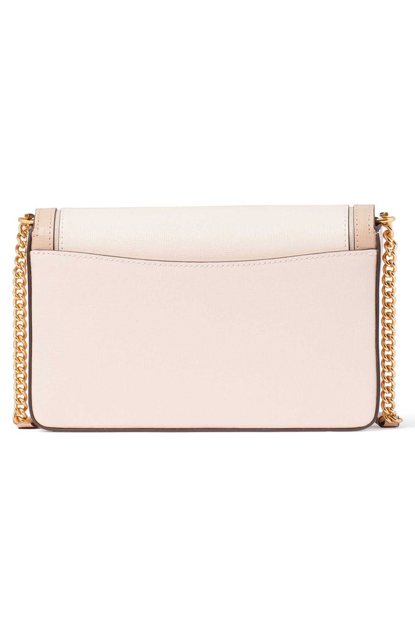Kate Spade New York morgan colorblock saffiano leather crossbody bag, Alternate, color, Pale Dogwood Multi