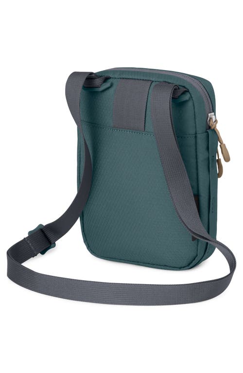 Osprey Daylite 1-liter Small Crossbody Bag In Cascade Blue/latte Brown
