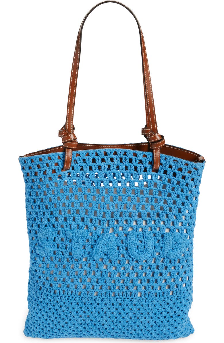 STAUD Helm Woven Tote Bag, Main, color,