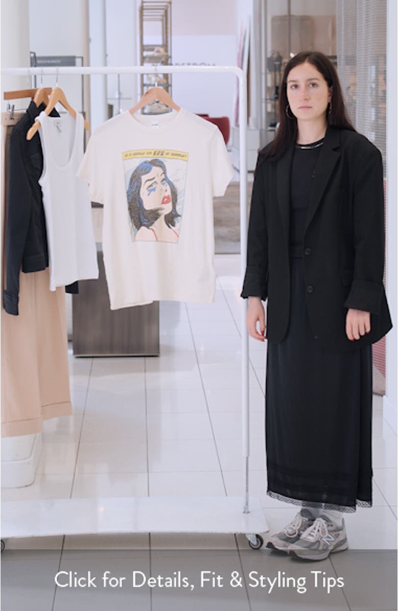 '70s Relaxed Cotton Graphic T-Shirt, sales video thumbnail