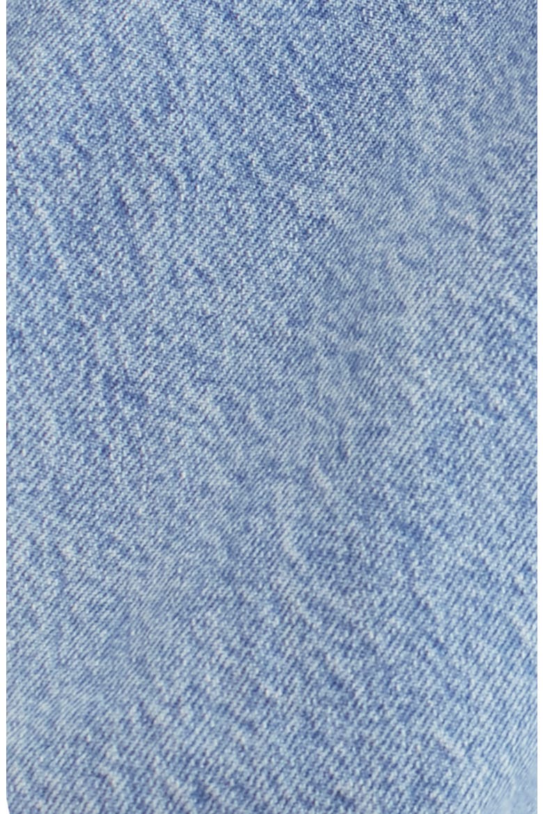 Indira Crop Denim Jacket, Alternate, color, INDIGO