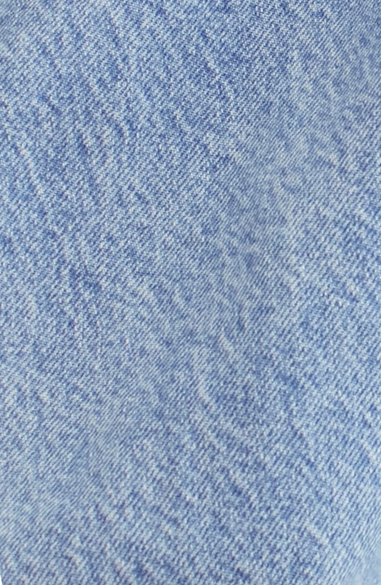 Free People Indira Crop Denim Jacket, Alternate, color, 