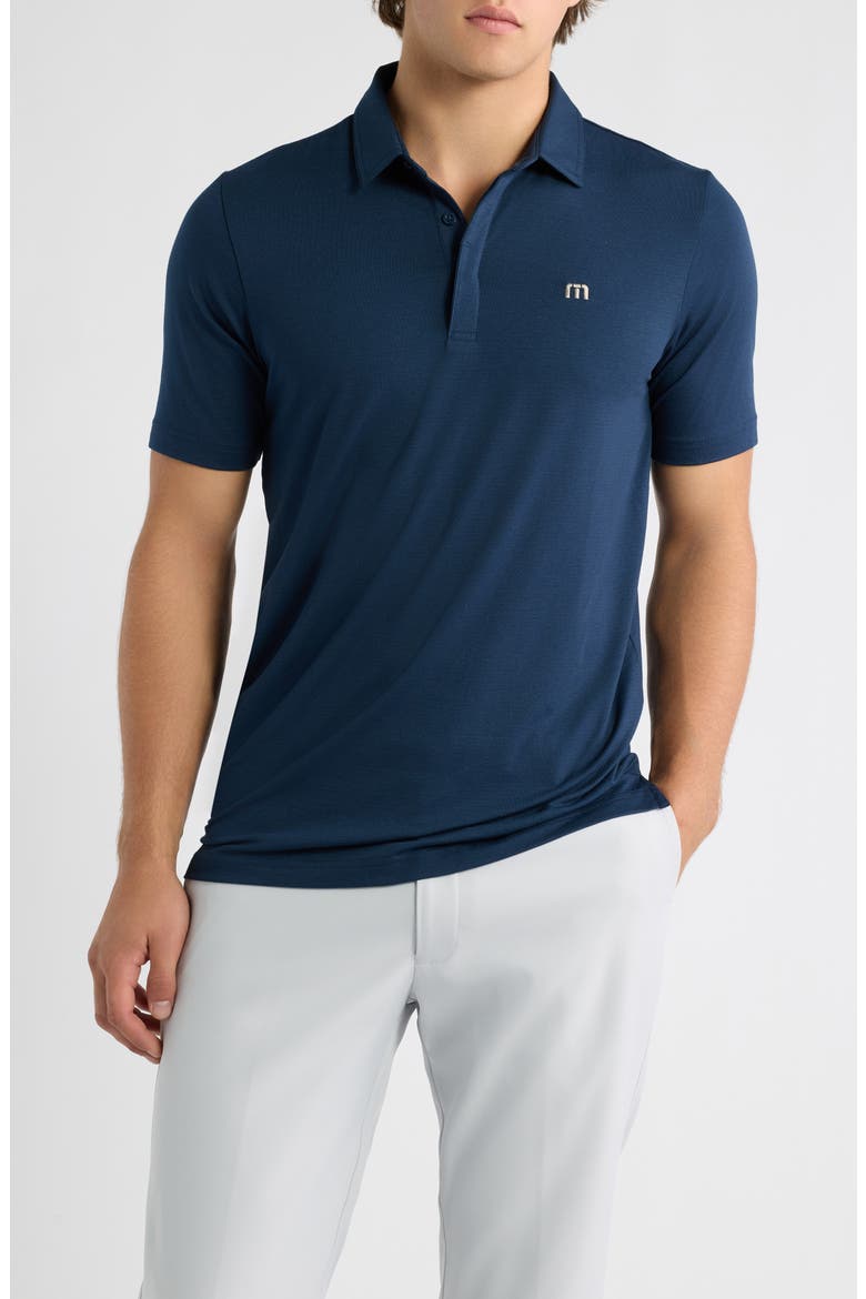 Heater Performance Jersey Polo, Main, color, TOTAL ECLIPSE