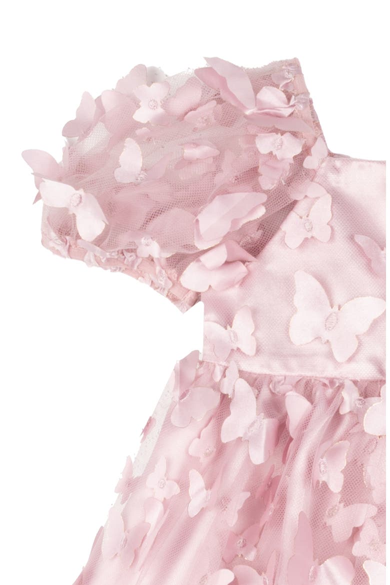 3D Butterfly Puff Sleeve & Bloomers Set, Alternate, color, BLUSH