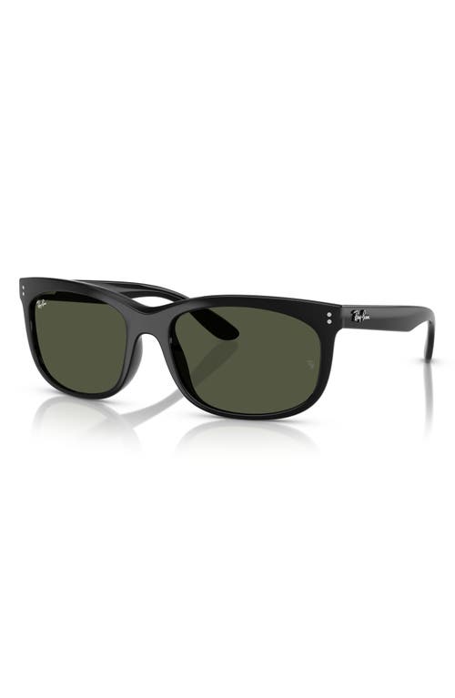 Ray Ban Ray-ban Pillow 60mm Sunglasses In Black