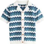 NEXT Kids' Zigzag Stripe Shirt